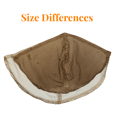 Cloth Coffee Filter Size Differences - old used one is much smaller than the new, unused one