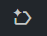 A close-up, high-contrast icon showing a stylized folder shape with a four-pointed sparkle icon in the top-left corner, representing the new AI-powered "Source Folders" feature in NotebookLM.  ima